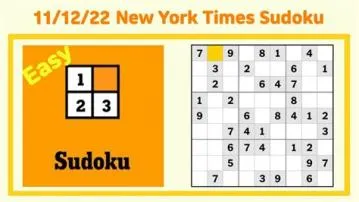 What is the fastest sudoku time easy?