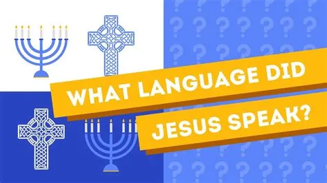How many languages did jesus speak