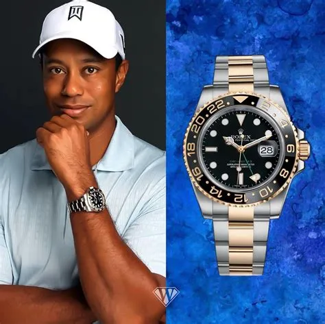 How much does rolex pay tiger woods