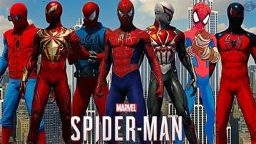 How many suits does spider-man ps4 have?