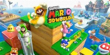 Does super mario 3d world end?