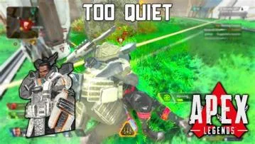 Who is the most quiet apex legend?