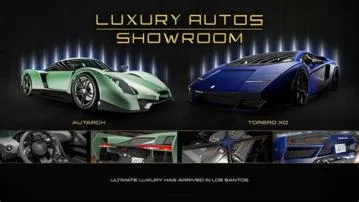 Where is the luxury car in gta v?