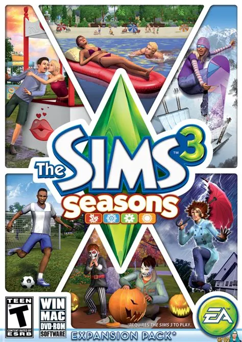 Do you need sims 4 seasons