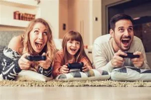 What percentage of parents play video games with their kids?