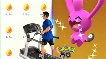 Can you hatch eggs in pokemon go by walking on a treadmill?