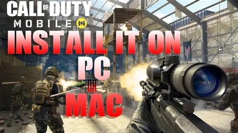 Can you play cod on a mac