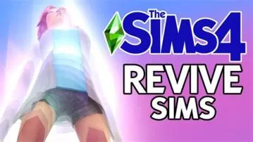 Can you revive a sim with magic?