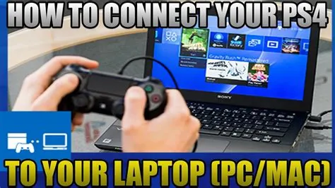 Can i plug ps4 into laptop
