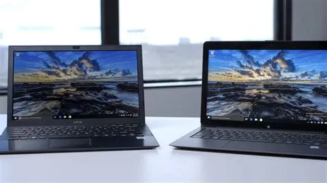 Can i hook up 2 laptops together