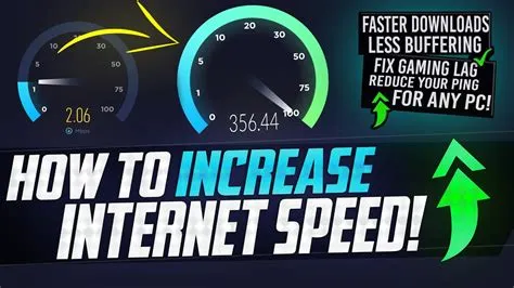 Why is my download speed so slow on pc when i have fast internet