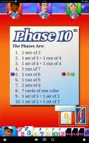 How do you play phase 10 on the app?