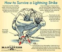 Can a human survive lightning?