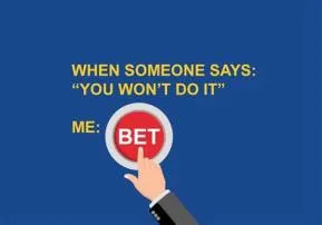 What is a slang word for bet?