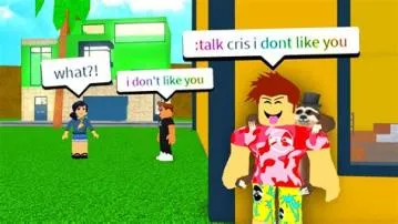 Can people talk to kids on roblox?