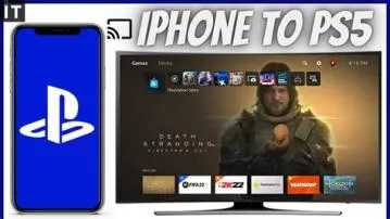 Can i use my iphone as a screen for ps5?