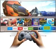 Can we play games on smart tv without gamepad?