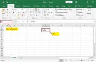 How do i read cells in excel?