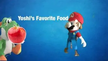 What is yoshis favorite snack?