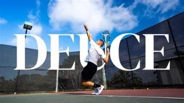 What is deuce in tennis?