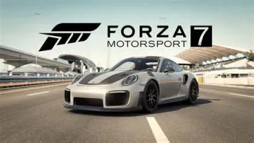 Can i play forza motorsport 7 on pc?