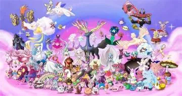 What colors are fairy-type pokémon?