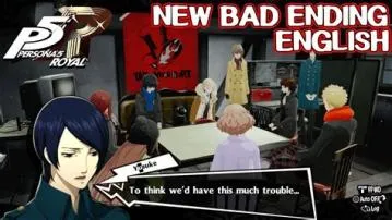 What is the bad ending in persona 5 royal?
