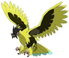 What is the lightning type bird pokémon?