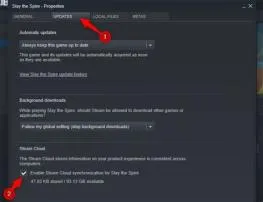 How do i manually sync games to steam cloud?