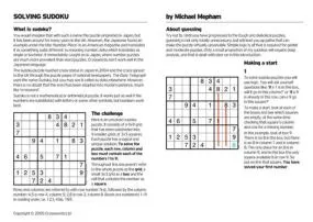 Is it possible to solve sudoku without guessing?