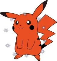 What color is shiny pikachu?
