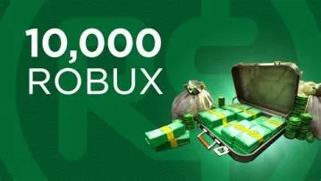 Is 10000 roblox a lot?