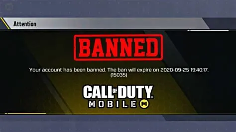 Can you get ip banned on cod mobile