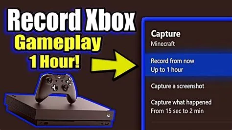 How do you record your xbox screen for longer than 4 minutes