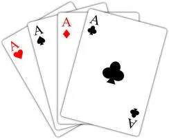 What is a black ace in a deck of cards?