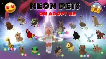 How many pets do you need to make a neon in adopt me?