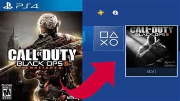 Can you play ps4 black ops 4 on ps5?