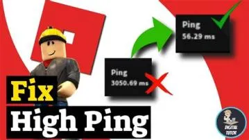 Why do i get 1k ping in roblox?