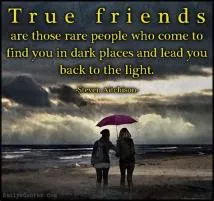 Are true friends rare?