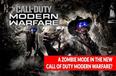 Does modern warfare 1 have zombies