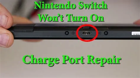 How do i know if my dead dock switch is charging