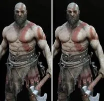 How tall is kratos originally?