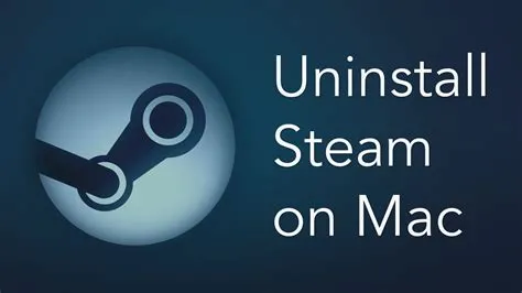 Why cant i delete steam on mac