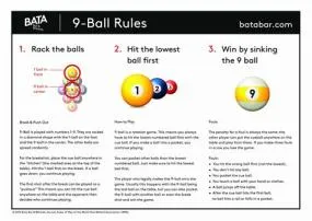 Is 9-ball the same as 8-ball?