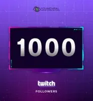 What does 1000 twitch followers make?