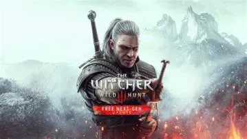 Is the witcher 3 update free on steam?