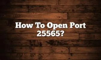 What is the risk of opening port 25565?