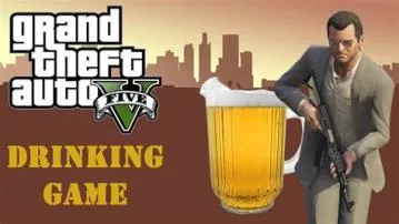 What happens if you keep drinking in gta online?