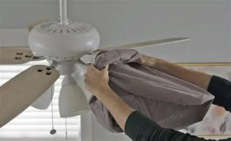 Whats the hack for cleaning a fan?