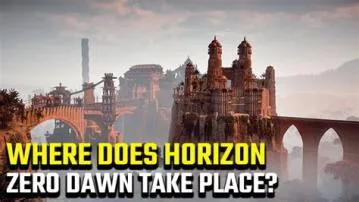 How many years later does horizon zero dawn take place?